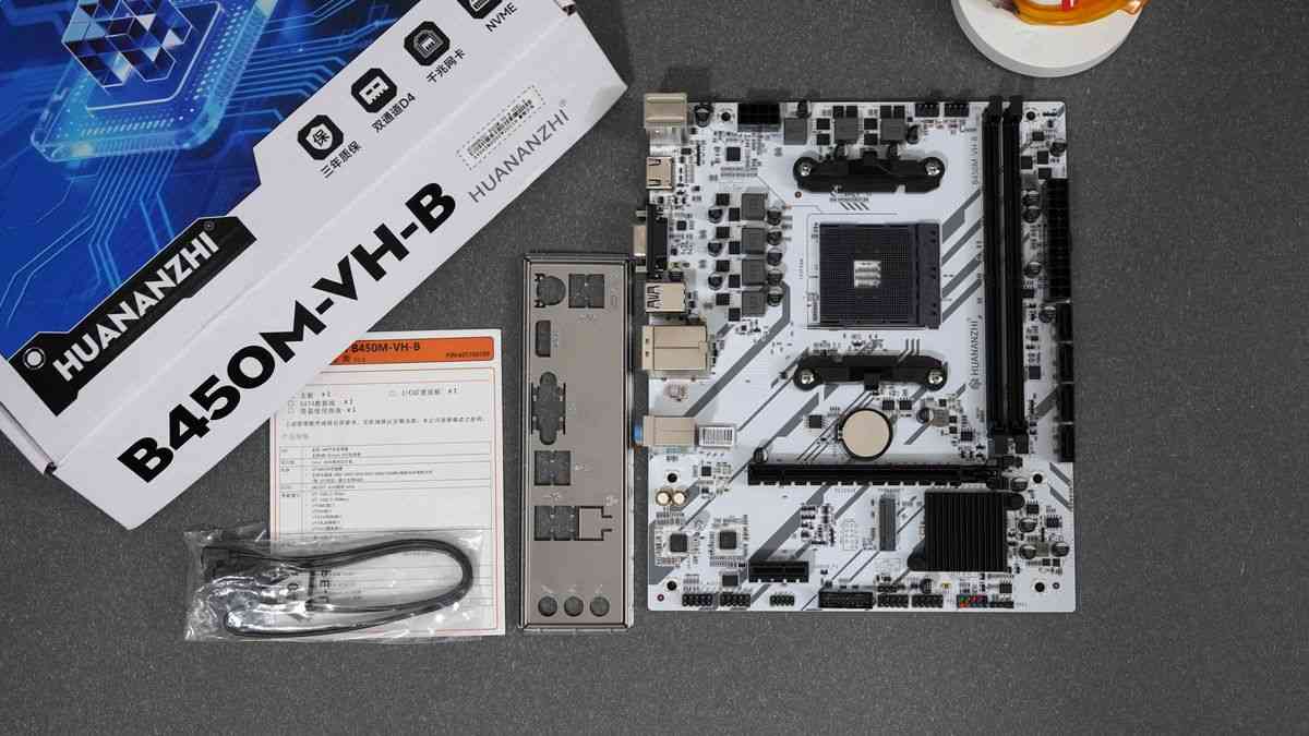 250元级B450白色主板深度评测：华南金牌能否驾驭R5-5600G？