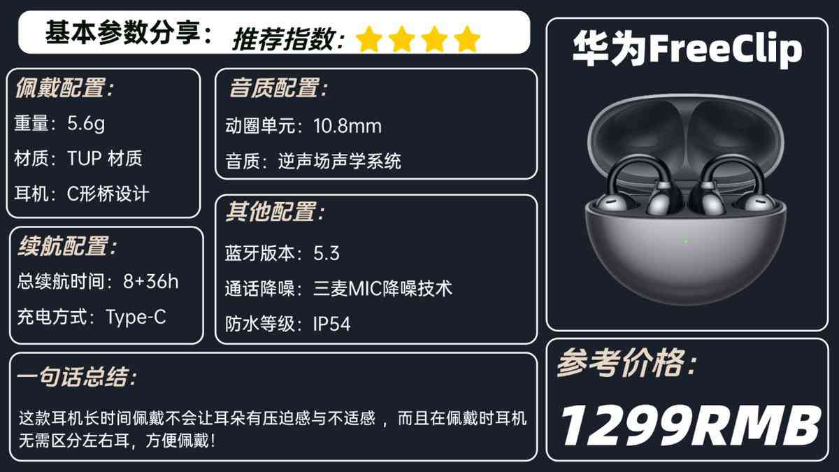 华为、南卡、荣耀耳夹式耳机全方位测评:性能对比与使用体验解析 华为、南卡、荣耀耳夹式耳机全方位测评:性能对比与使用体验解析