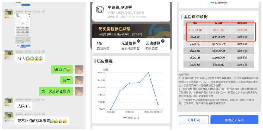 11款奥德赛购车警示:表显11万公里实为48万公里,个人卖家陷阱解析 11款奥德赛购车警示:表显11万公里实为48万公里,个人卖家陷阱解析